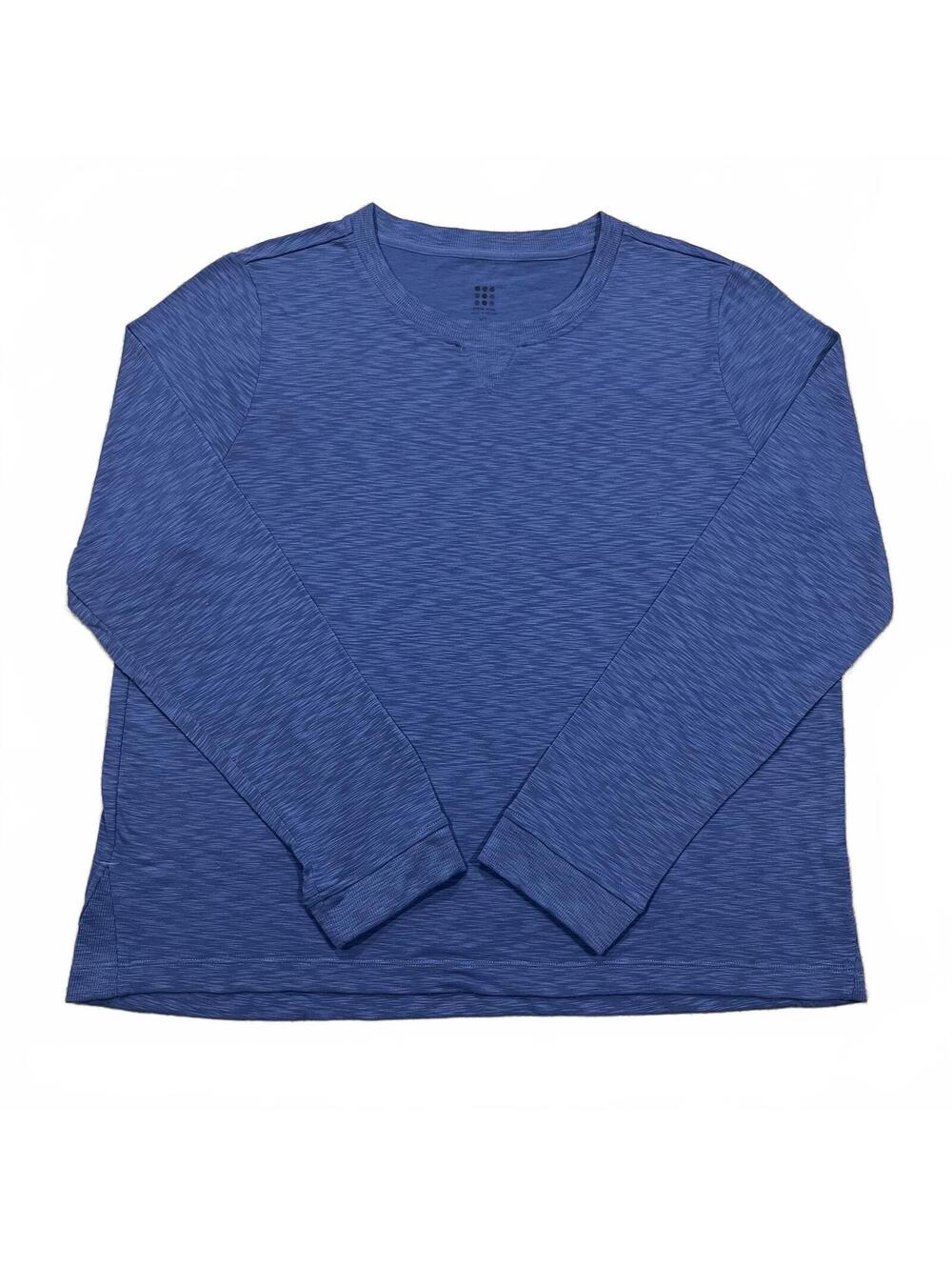 Title Nine Ravine Long Sleeve Tee Blue Size XL